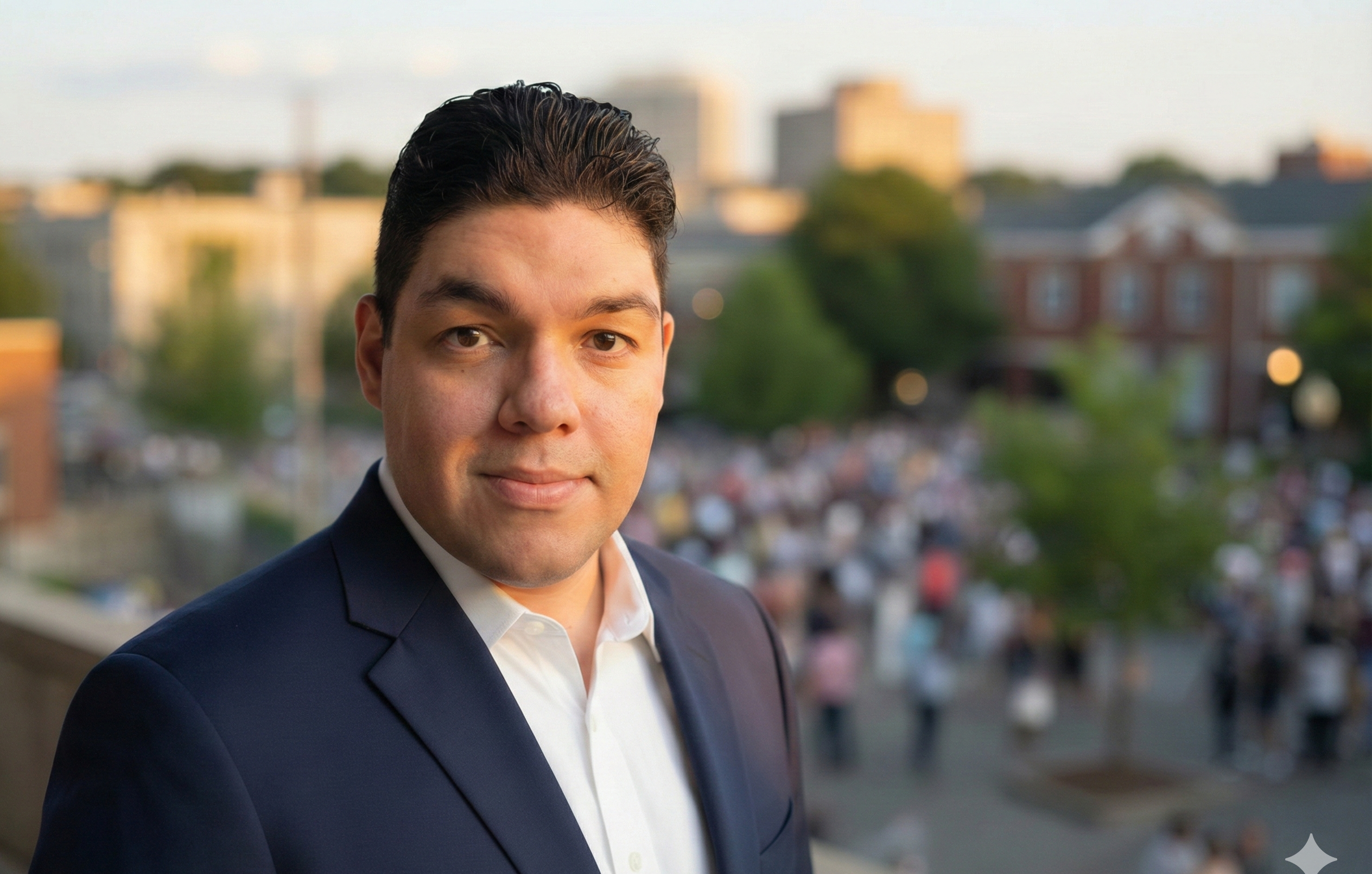 Jovy Lopez at an outdoor event